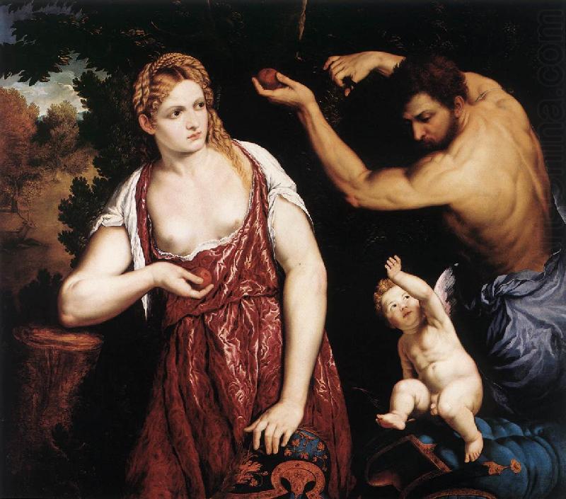 Venus and Mars with Cupid, BORDONE, Paris